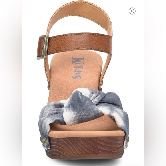 Korks Natalia Knot Tie dye Sandals size 8 NIB - Picture 2 of 7
